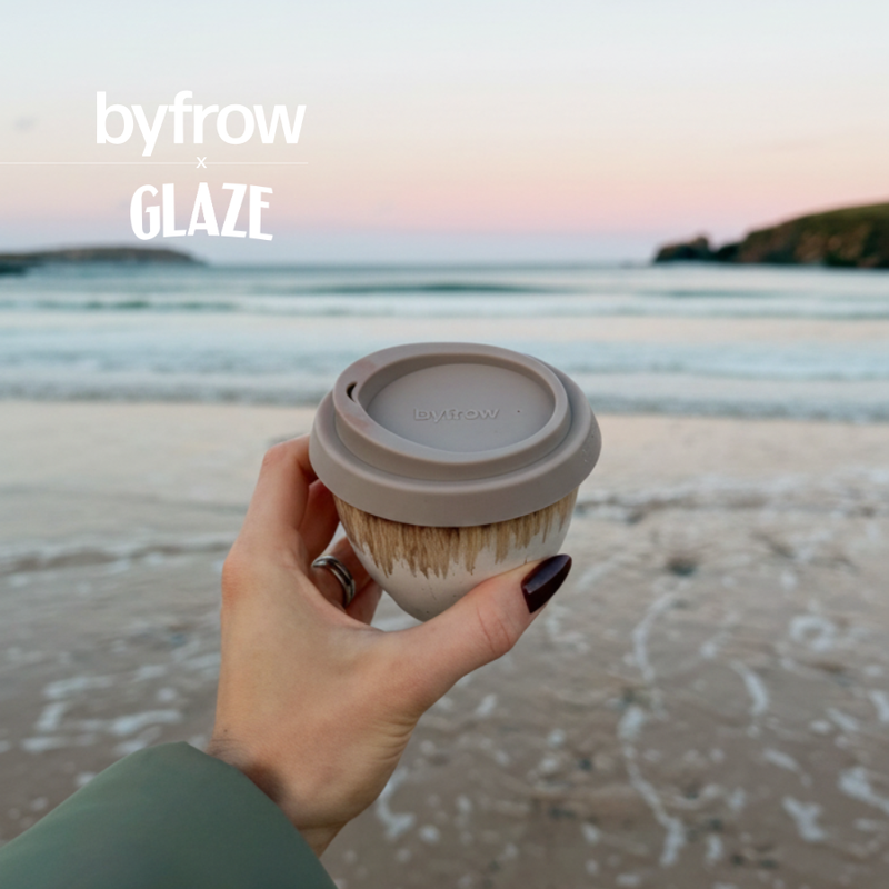 byfrow x Glaze ONTHEGO Coffee Cup